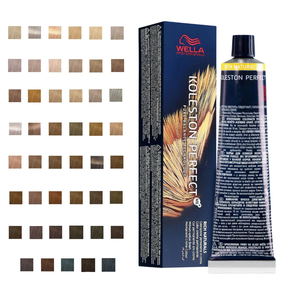 Crema de color de cabello Wella KOLESTON PERFECT ME+ Pure Balance ~ 2 oz. Foto 3 de 4