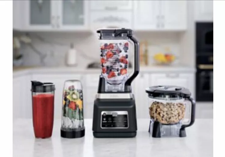 Ninja BL480 Auto-iQ Blender - Silver