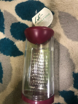 NEW LOFT KITCHEN ESSENTIALS - GRATE & SERVE - STAINLESS STEEL GRATER #G6
