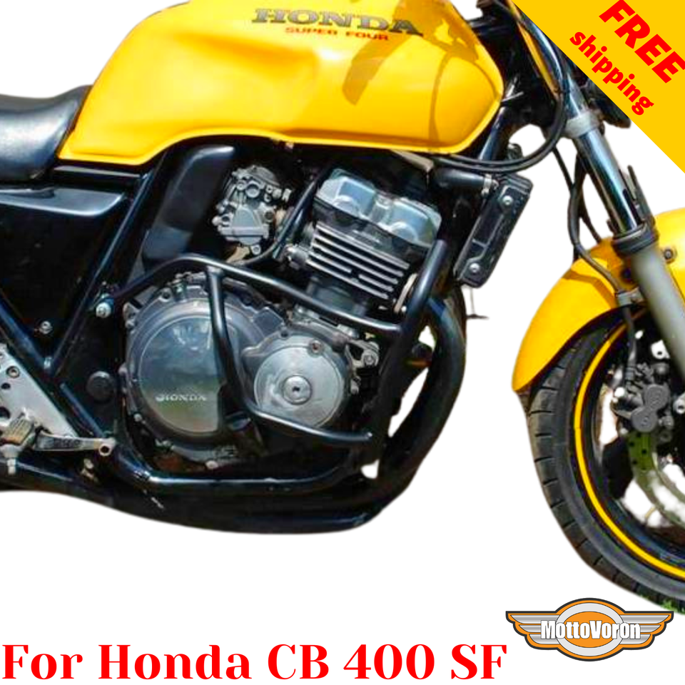 For Honda CB 400 SF Crash bars CB 400 Super Four Engine guard (1992 ...