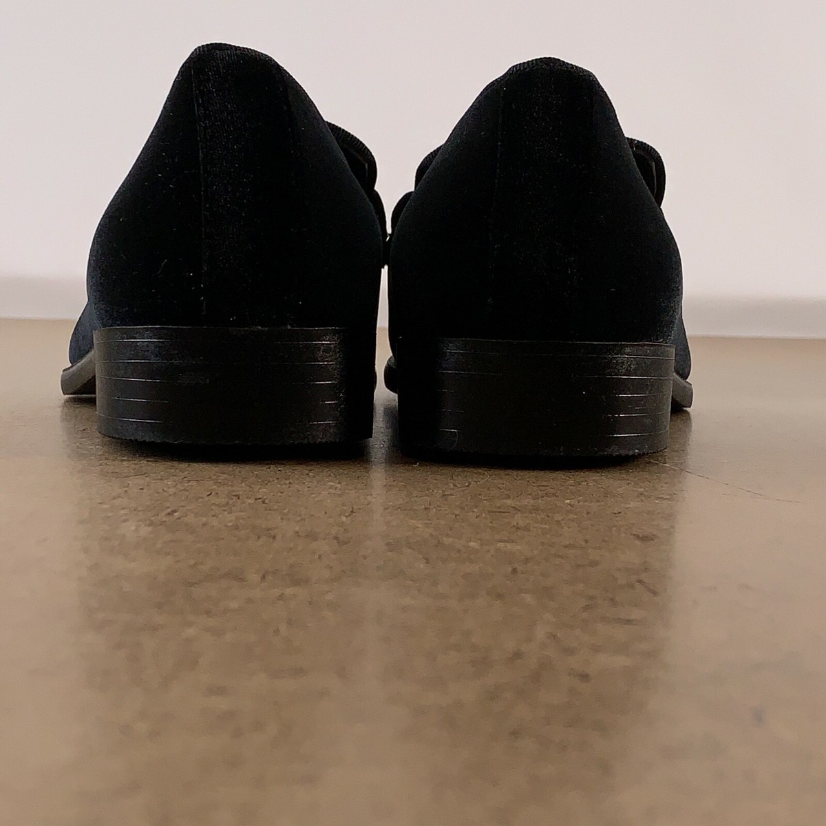 Men’s Amali Aller black velvet dress shoes, dress loafers, tuxedo shoes, size 12 Amali Aller Men main image 2