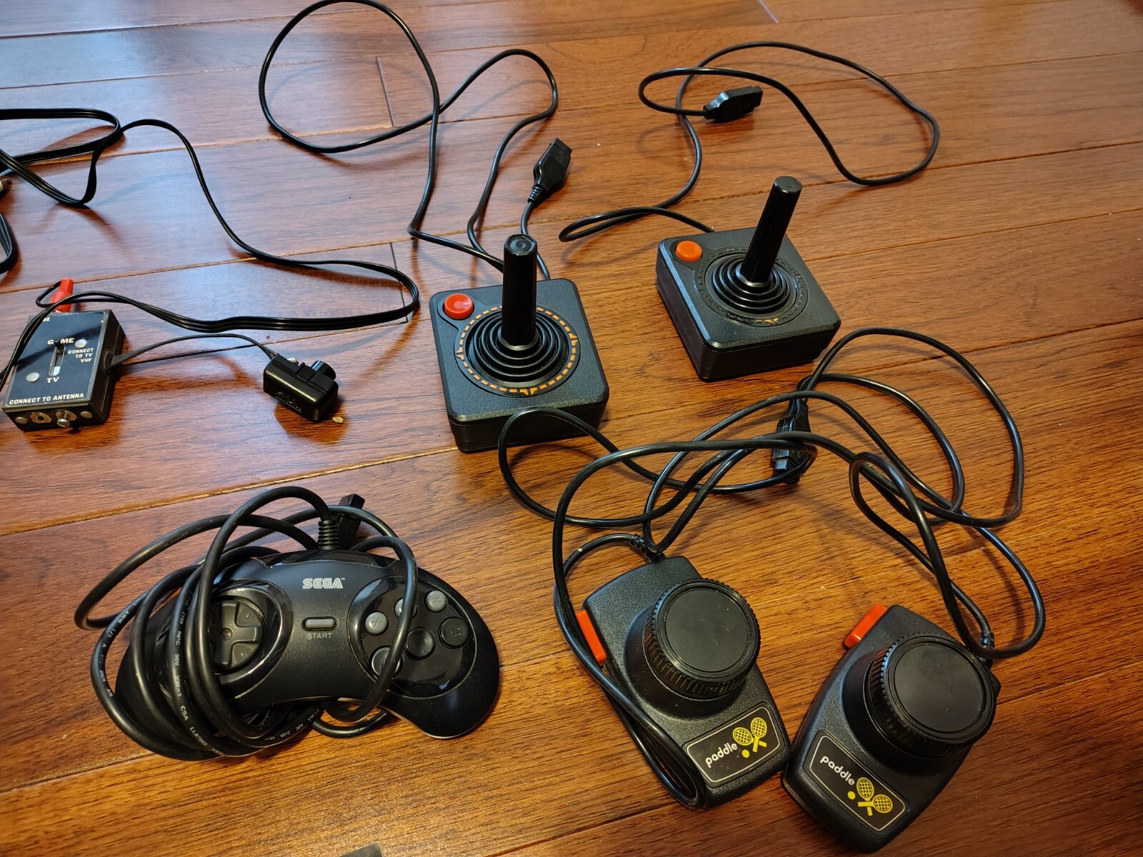 Vintage ATARI 2600 Console + controllers + cables + games - HUGE LOT | eBay