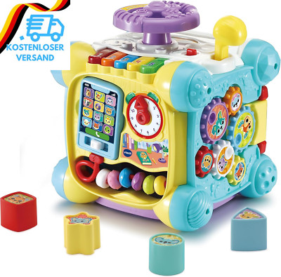 Vtech Baby Spielspaß-Entdeckerwürfel   Interaktiver Spielwürfel Mit Musik, Forme