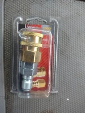 Apache 98441024 3/8" Quick Disconnect Pressure Washer Adapter Set,  Hose Coupler