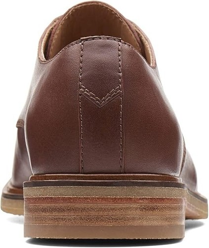 Clarks Men’s Clarkdale Moon Oxford, 26136258, Dark Tan, Size 14M, Floor Model - Picture 6 of 7