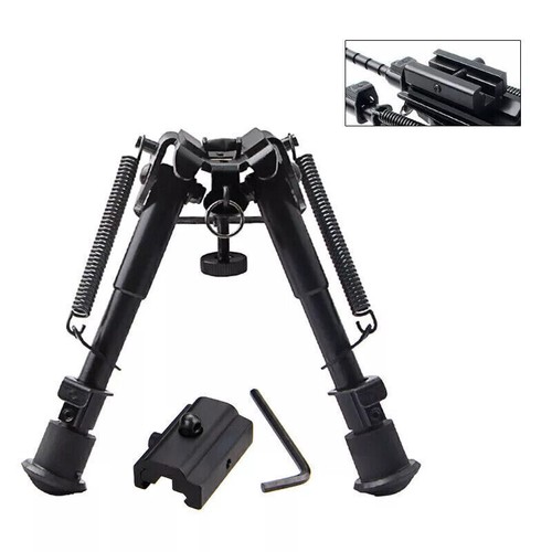 6"-9" Adjustable Spring Swivel Bipod Adapter for Hunting Shooting Air Rifle UK - Picture 5 of 10