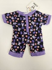 Build A Bear Hello Kitty Kuromi Black  Purple Sleeper Pajamas Sanrio New W/ Tag