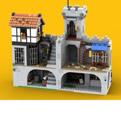 10305 Castle Alternative Build: Fortified Lighthouse 3398 Stück MOC-158575 MOC