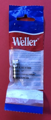 Stained Glass Supplies Weller PL 350 Chisel Shape Replacement Tip .40''
