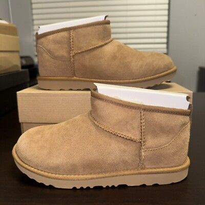 UGG Australia Classic Ultra Mini Boot Size Beige (1130750K)  195719753450|