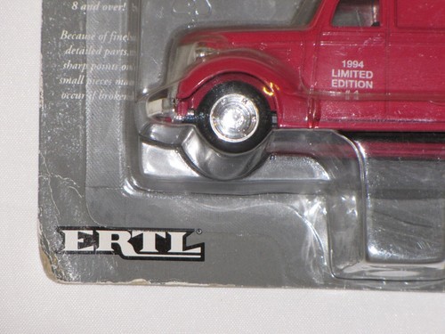 1994 Treasure Classic Dime Bank 1938 Chevy Panel Truck Agway Limited Edition #4 - Picture 5 of 24