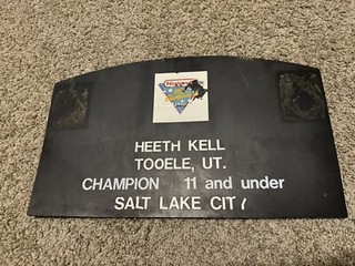 1990 Nintendo World Championships NWC Heeth Kell Tombstone Name Plaque Finalist