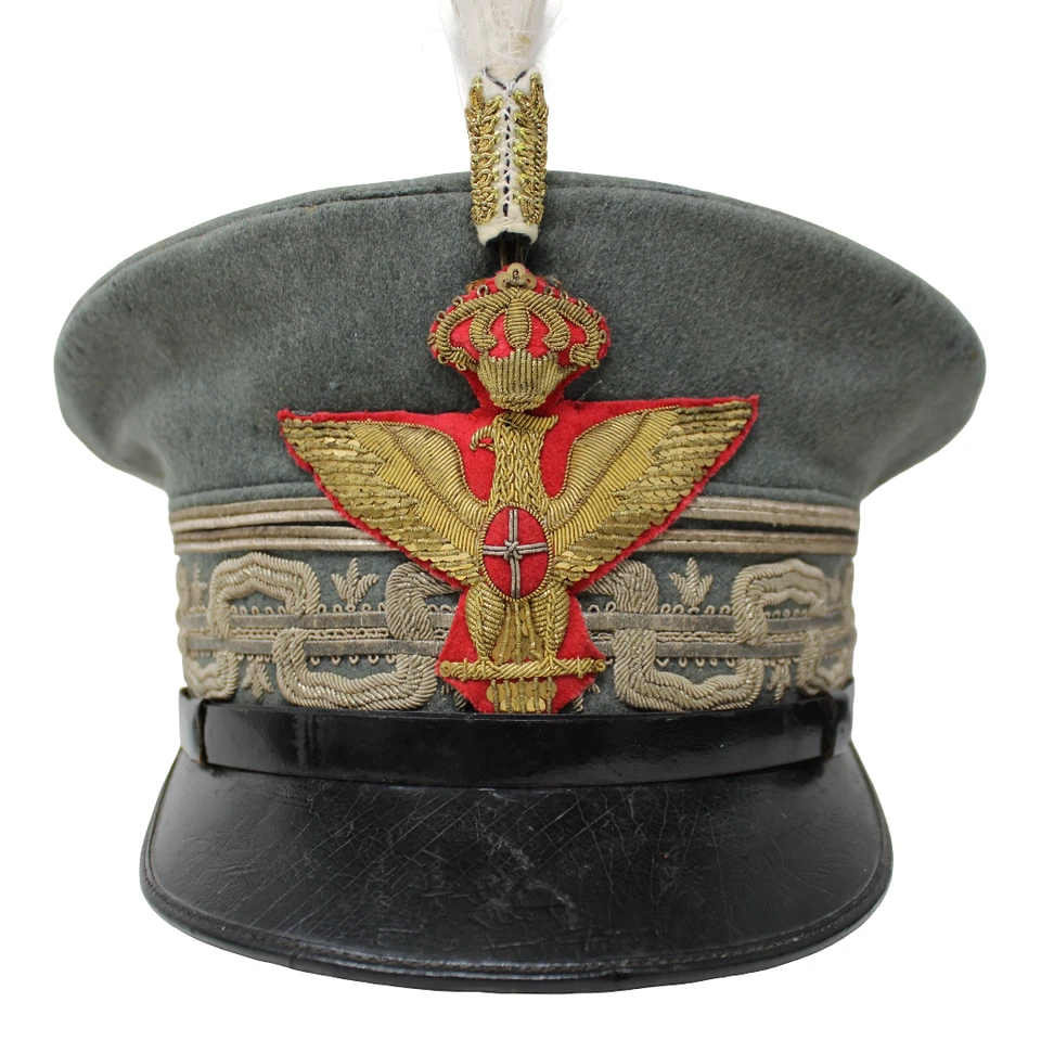 Berretto modello 34 Generale di Corpo d'Armata Designato d'Armata REI WW2 - Immagine 2 di 4