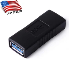 USB 3.0 Female A to F/A Adapter Bridge Extension SuperSpeed Coupler Connector BL