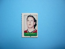 1969/70 O-PEE-CHEE 4-IN-1 MINI STAMP INSERT CARD  DOUG JARRETT SHARP+ 69/70 OPC