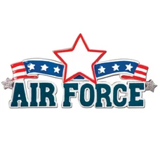 Air Force Military Personalized Christmas Tree Ornament
