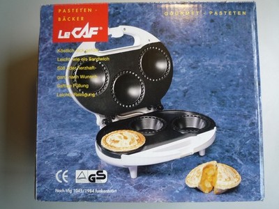 LE CAF - Pastetenbäcker - Gourmet Pasteten - Sandwichmaker - Pie - NEU