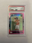 Panini Donruss Optic Rated Rookie Bo Nix #209 Pink Prizm PSA 10 Broncos