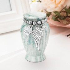 Small Urn for Dog Cat Pet Ashes 2.85 Inch Mini Urns for Ashes Cremation Keeps...
