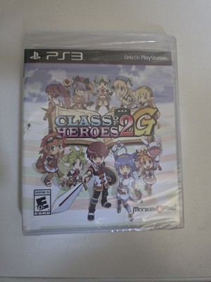 Class of Heroes 2G PS3 Sony Playstation 3 Brand New Factory Sealed Rare !
