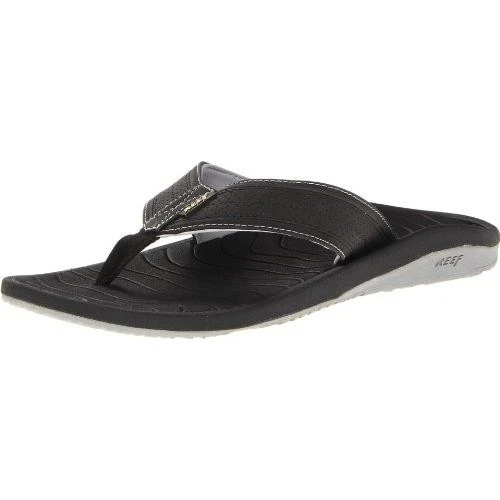REEF Sandale à tongs homme coussin gonflable lux noir, noir