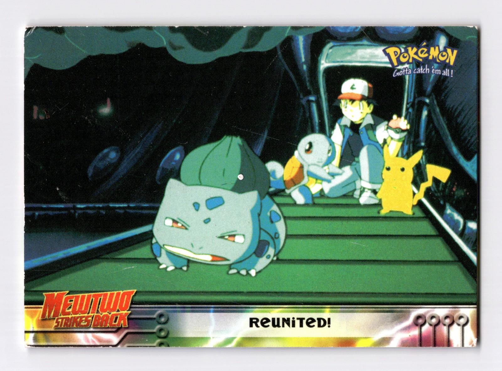 Consciousness and Congratulations Pokemon 1999 Topps Movie 3 LP