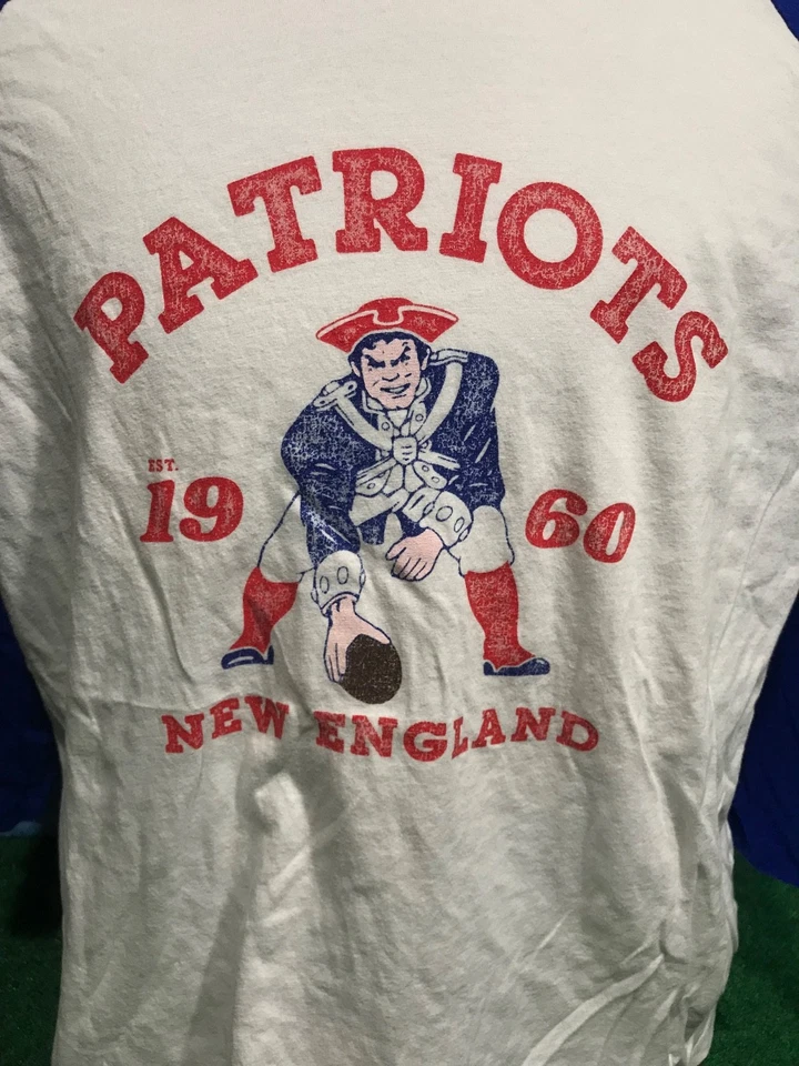 New England Boston Patriots Shirt T-Shirt 1960 Women’s ladies  White 2XL C29 - Image 2 of 4