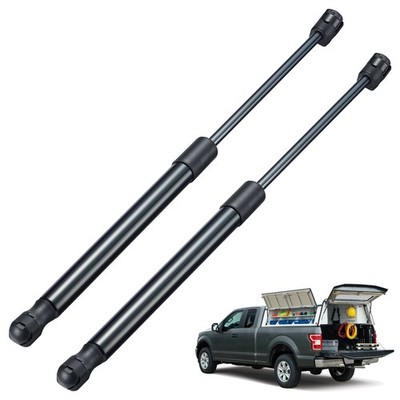 2pcs Gas Struts 15.7'' 45lbs For Snugtop Topper Canopy Toolbox Lid Rear Hatch