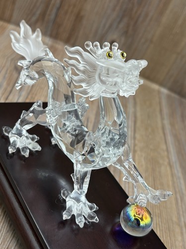 Swarovski Crystal Zodiacs - Dragon with Stand #238202 - Pre-owned - Picture 4 of 5