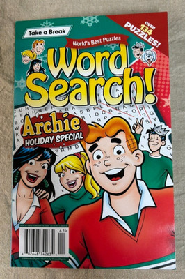 Take a Break Archie Holiday Special Word Search ~Over 134 Puzzles ~ Feb. 2026