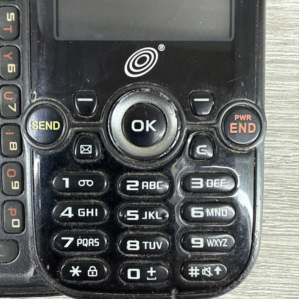 Teléfono deslizante Samsung Messager R455C negro deslizante muy raro sin probar/piezas Foto 2 de 4