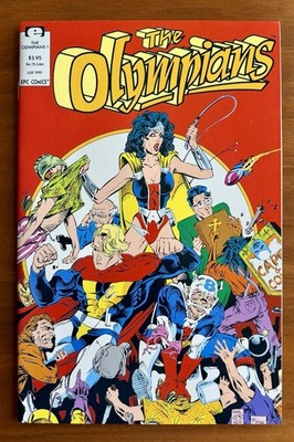 The Olympians #1 Epic Comics 1991 (NM 9.4) Todd McFarlane Cover