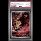 2025 Pokémon SV10 Glory Of Team Rocket - Team Rocket’s Meowth PSA 10 Gem Mint