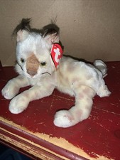 TY Beanie Baby - TRACKS the Lynx 6.5 inch -Stuffed Animal Toy