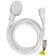Portable Shampoo Sink Spray Hose, Faucet Attachment with Nozzle for Hair Wash...