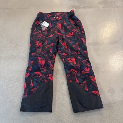 ULLA POPKEN  Waterproof Ski Pants Women's Size 18 Black Red Blue New With Tag