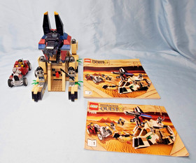 LEGO Pharaoh's Quest: Rise of the Sphinx (7326) 100% Complete with Manuals