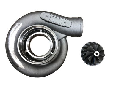 ハイパーボンバー
黒 ポール　2本セット SUPER HX35 60MM HX40w HX35/HX40 turbo compressor housing 4