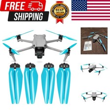 Stealth Propellers for DJI Air 3  Air 3S - Blue, 4 pcs
