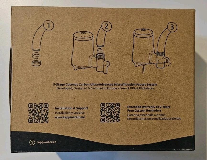 Wasserhahn-Filter | TAPP Water EcoPro | 5-Stufen, 1200 L/3 Mon. gegen Chlor +Ka - Bild 4 von 4