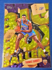 2025 Topps Big Box Ballers Thomas Sorber BB-15 Oklahoma City Thunders RC.