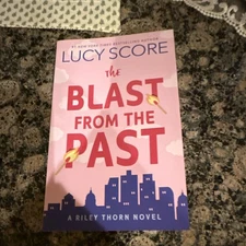 Lucy Score Blast from the Past Paperback Fiction Riley Thorn Series
