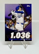 2025 Topps Series 2 SHOHEI OHTANI OPS Bests #OPS-2 Insert Los Angeles Dodgers