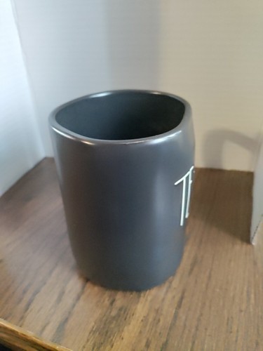 Rae Dunn Teacher Coffee Tea Mug Black W/ White Letters by Artisan Collection - Picture 4 of 6