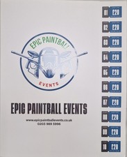 Epic Paintball Events Admission Ticket X10