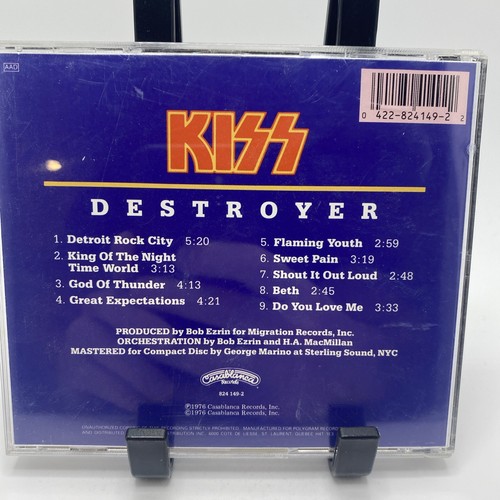 Kiss - Destroyer (CD) Vintage/Clean - Picture 3 of 8
