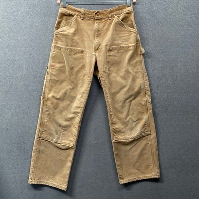 パンツ 80s Carhartt double knee work pants 1980s Carhartt Double Knee Pants – Second Rodeo
