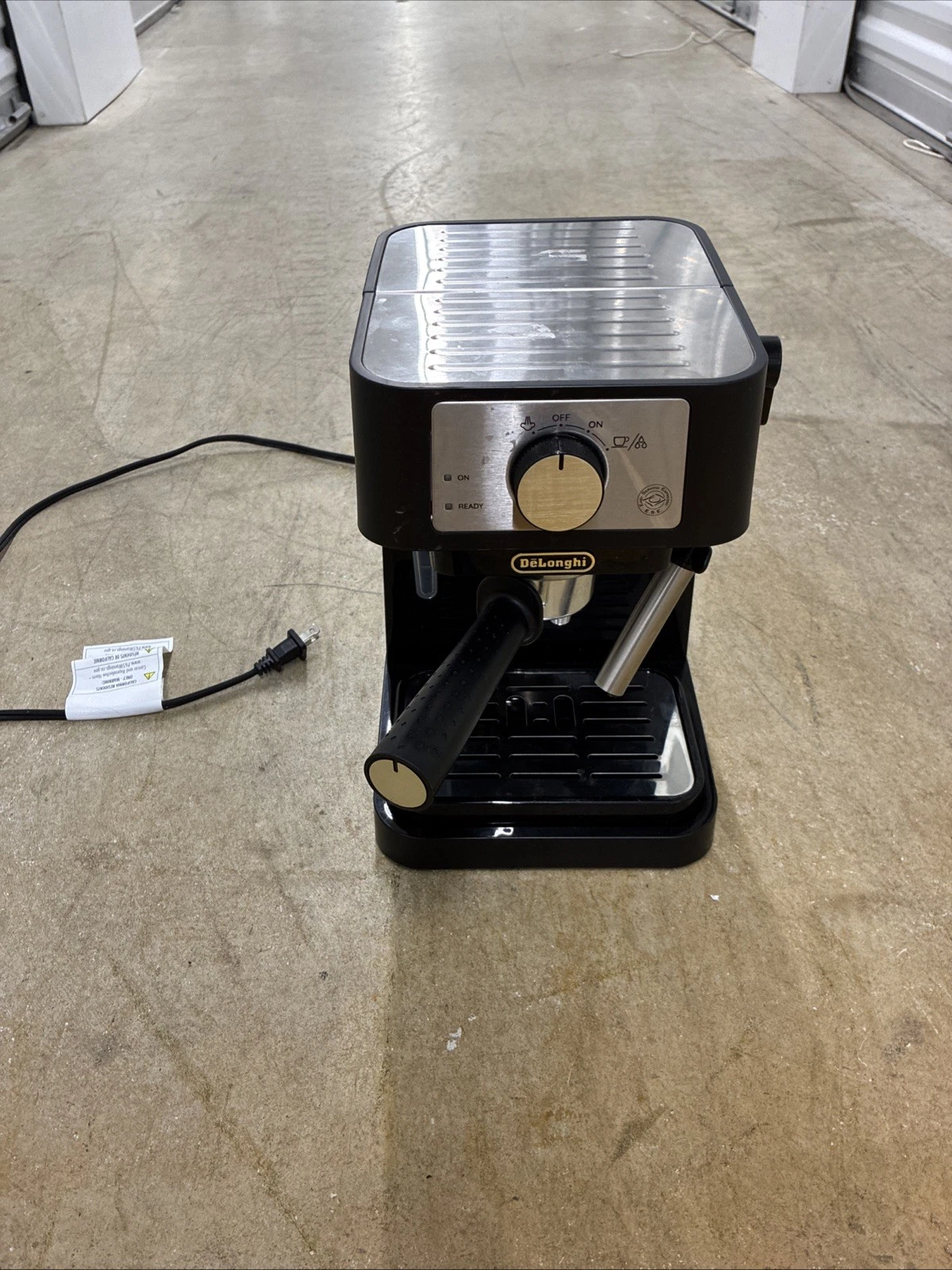 De'Longhi EC260BK Stilosa 15 Bar Pump Espresso Machine - Stainless Steel