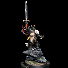Black Templars Warhammer 40K Painted Emperor'S Champion Space Marines Preorder