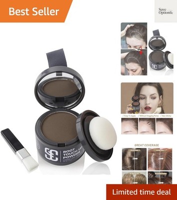 Hairline Powder - Root Touch Up & Gray Hair Concealer for Men and Women, Inst...